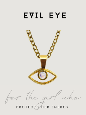 EVIL EYE Pendant Necklace - Gold