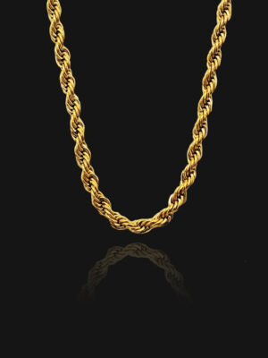 Twist Chain Necklace - Gold