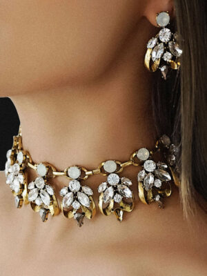 LEILANI Choker & Earrings Set