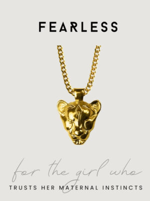 FEARLESS - Lioness Pendant Necklace