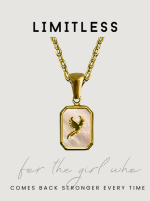 LIMITLESS Pheonix Pendant Necklace - Gold